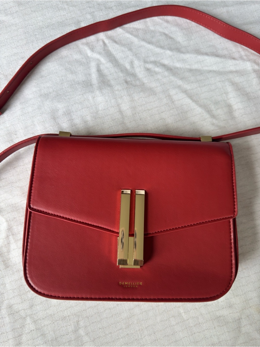 Demellier Vancouver Bag Poppy Red - Picture 5 of 14